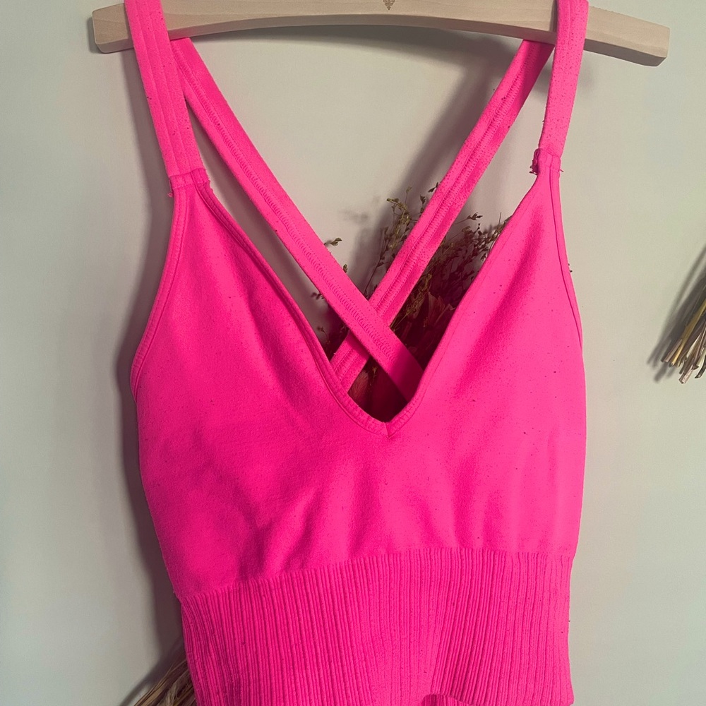 FP Movement by Free People Hot Pink Crop Top